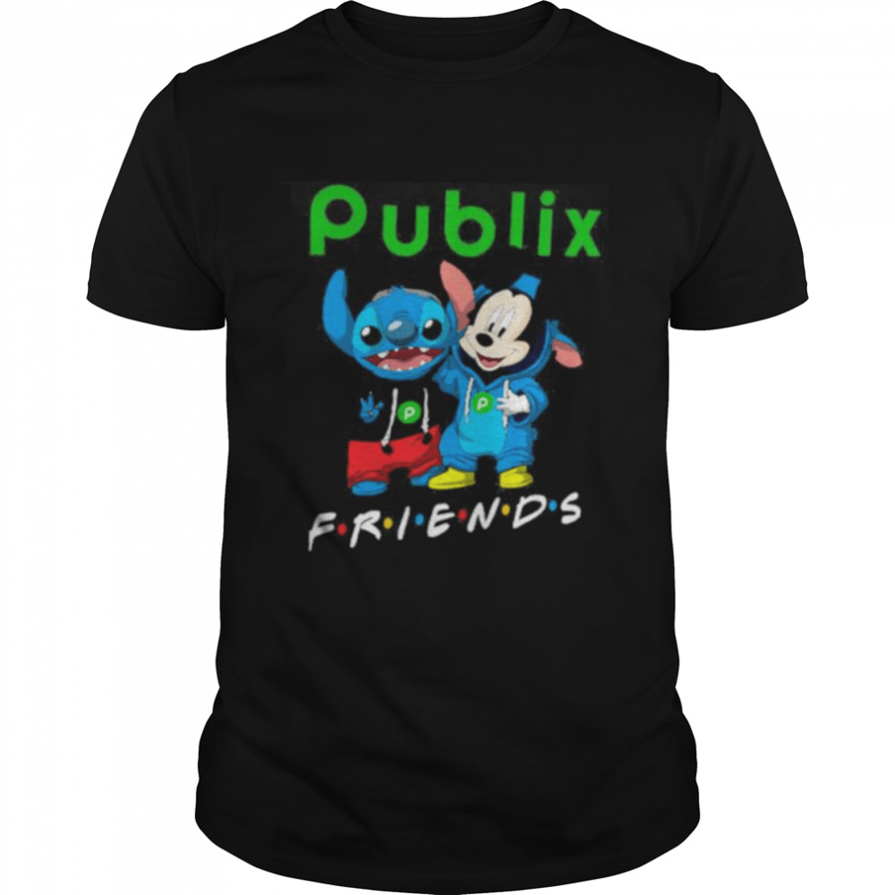 Baby Stitch And Baby Mickey Mouse Publix Friends shirt