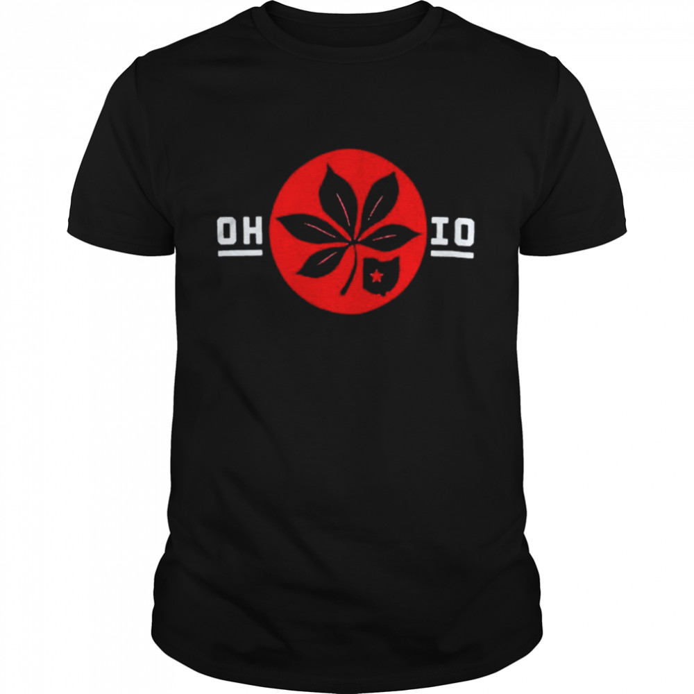 Black OH IO Buckeye shirt