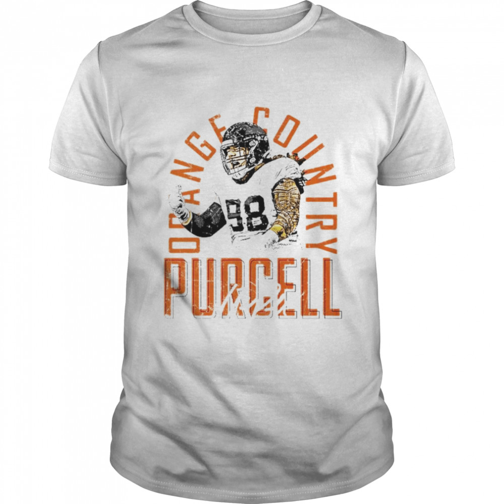 Mike Purcell Denver Broncos signature shirt