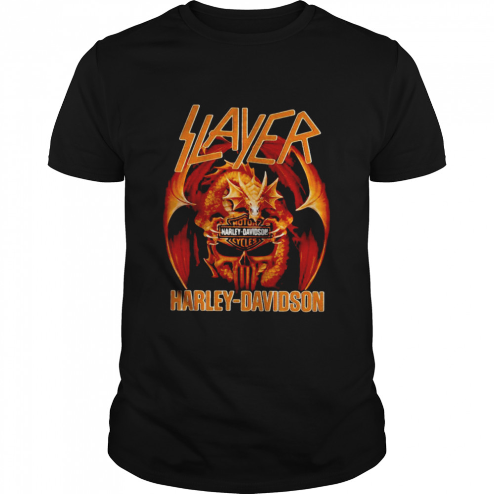 Slayer Harley Davidson T-shirt