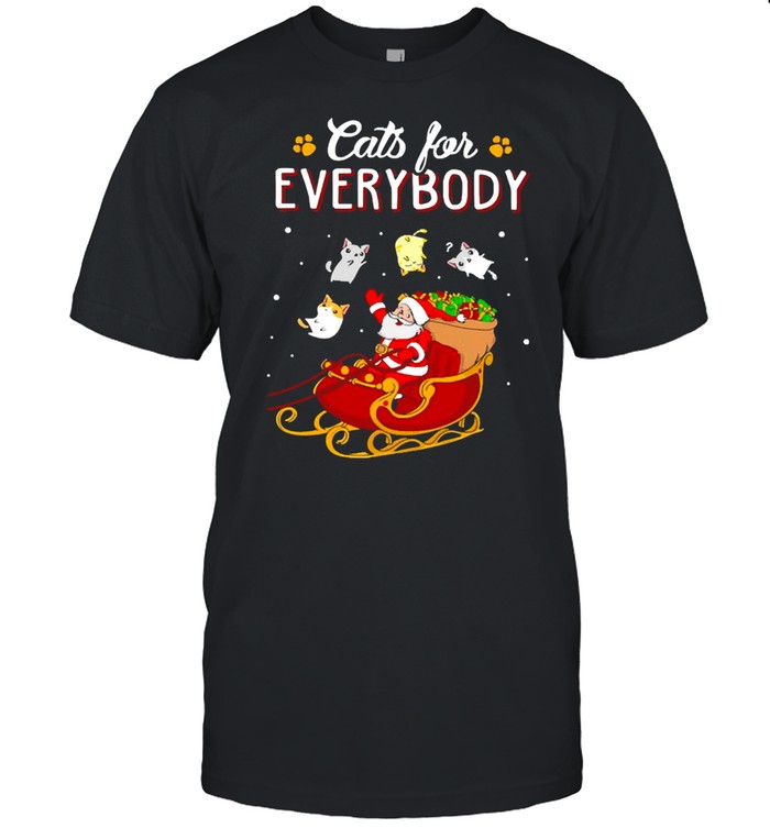 Cats For Everybody Christmas Sweater Shirt