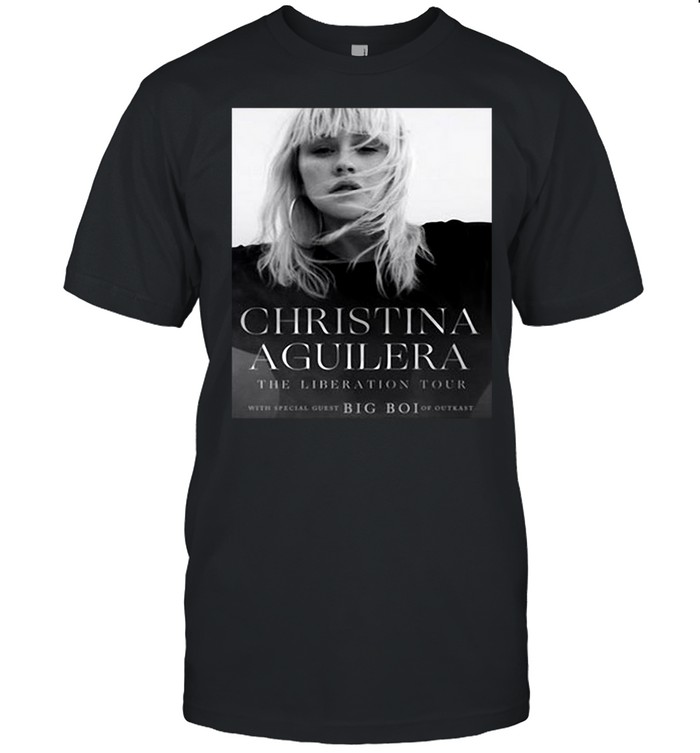 Christina Aguilera The Liberation Tour Big Boi T-shirt