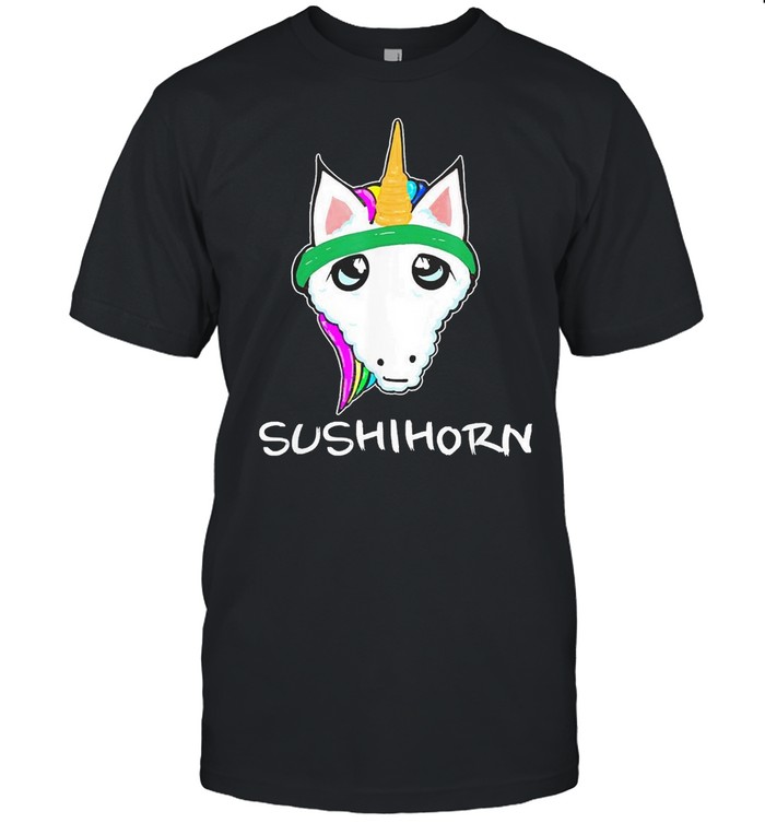 Das Sushihorn Einhorn Sushi Kawaii Anime Japanisch Shirt