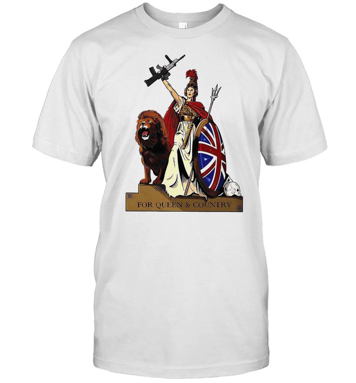 Rule Britannia For Queen And Country Shirt