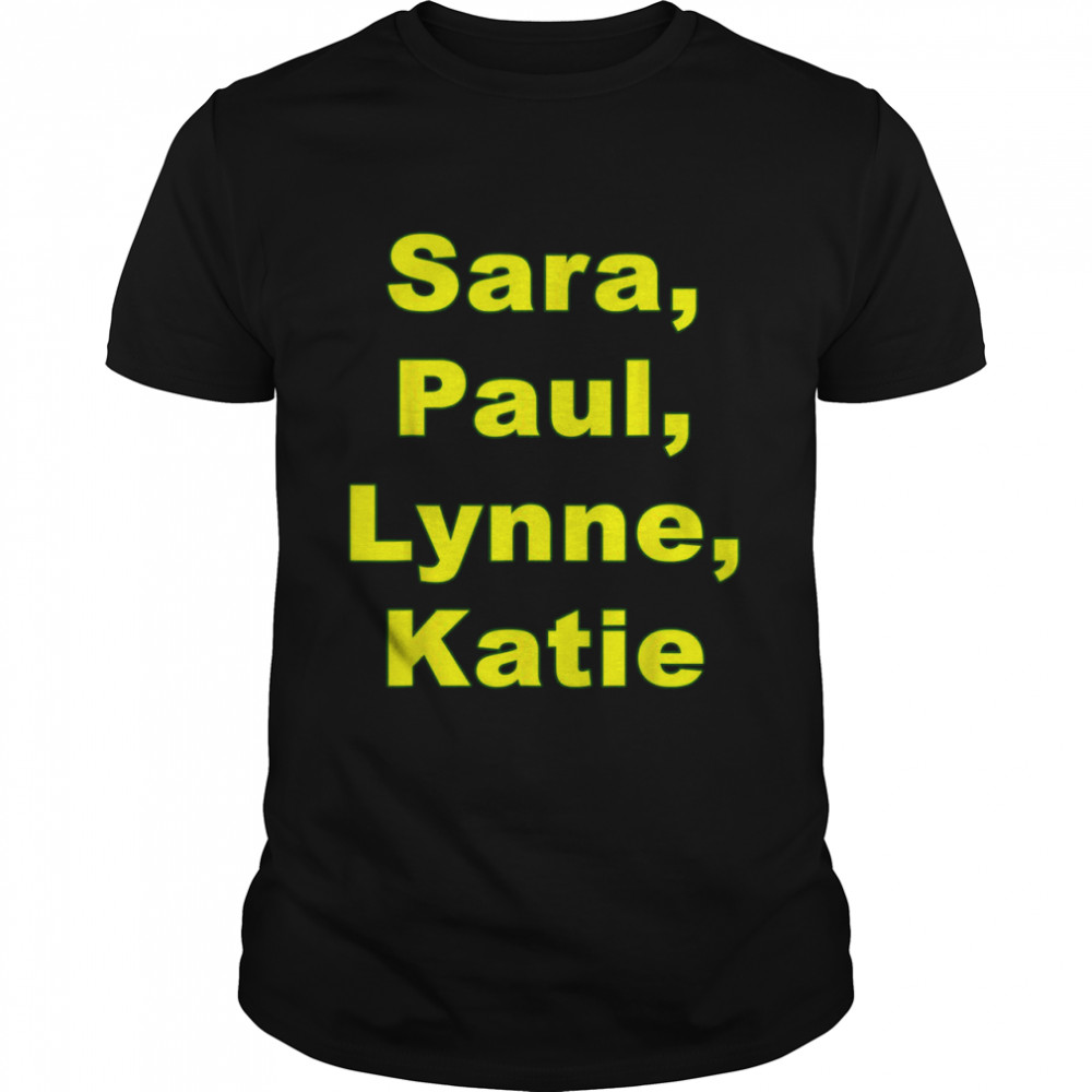 Sara, Paul, Lynne, & Katie Sycamore Board Of Education Shirt