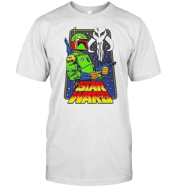 Star Wars Boba Fett The Mandalorian shirt