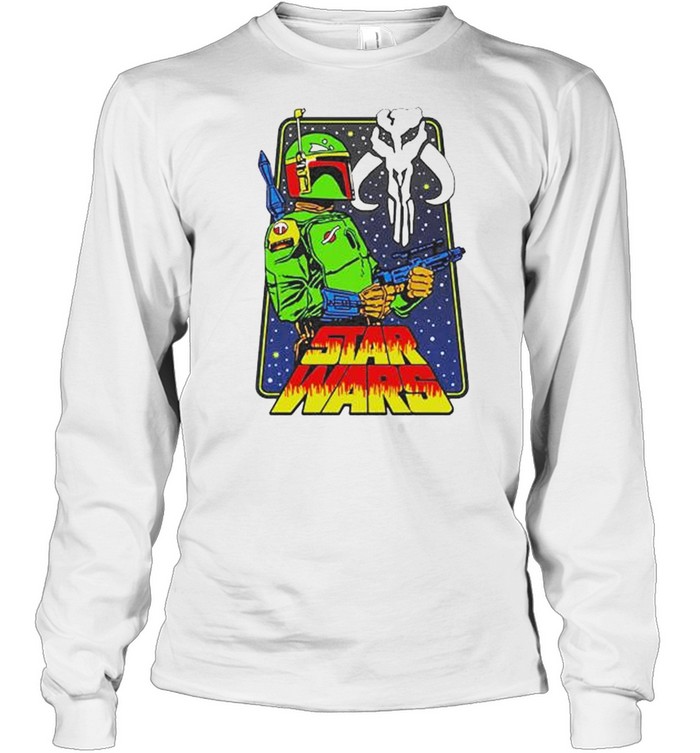 Star Wars Boba Fett The Mandalorian shirt Long Sleeved T-shirt