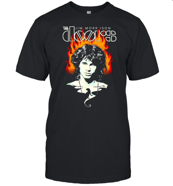 Vintage Jim Singer Rock The Doors Band Shirt