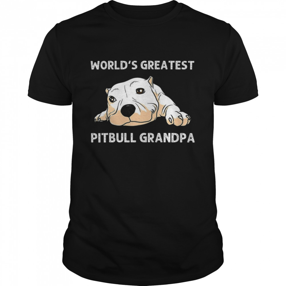 World’s Greatest Pitbull Grandpa Shirt