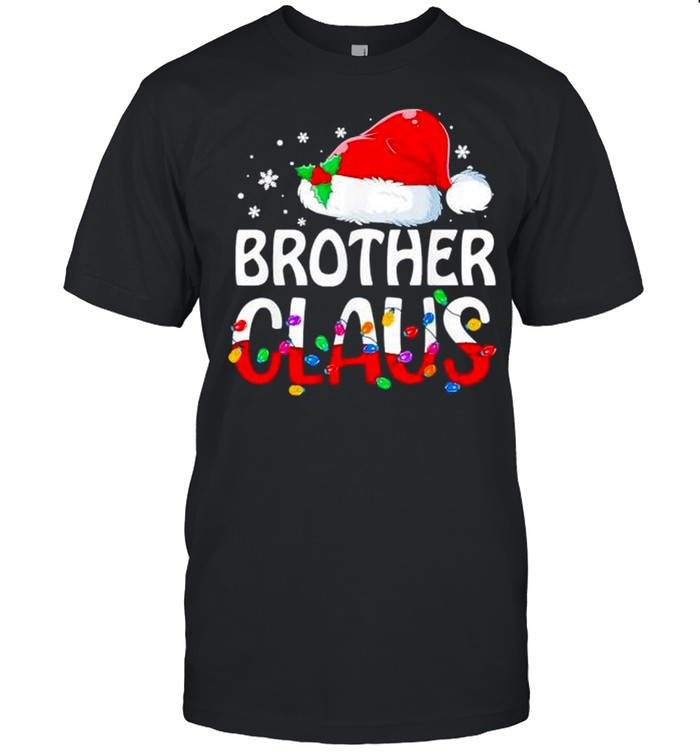 Brother Claus Matching Family Christmas Pajamas Xmas Santa shirt