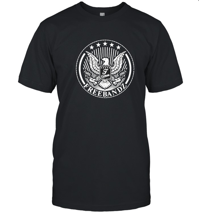 Freebandz Emblem Black Flag T-shirt