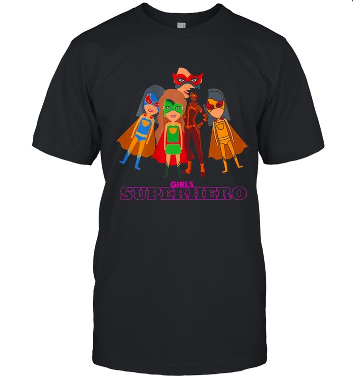 Girls superhero Shirt