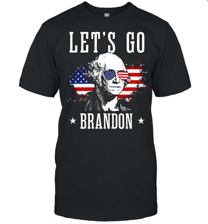 Let’s Go Brandon George Washington American Flag Shirt