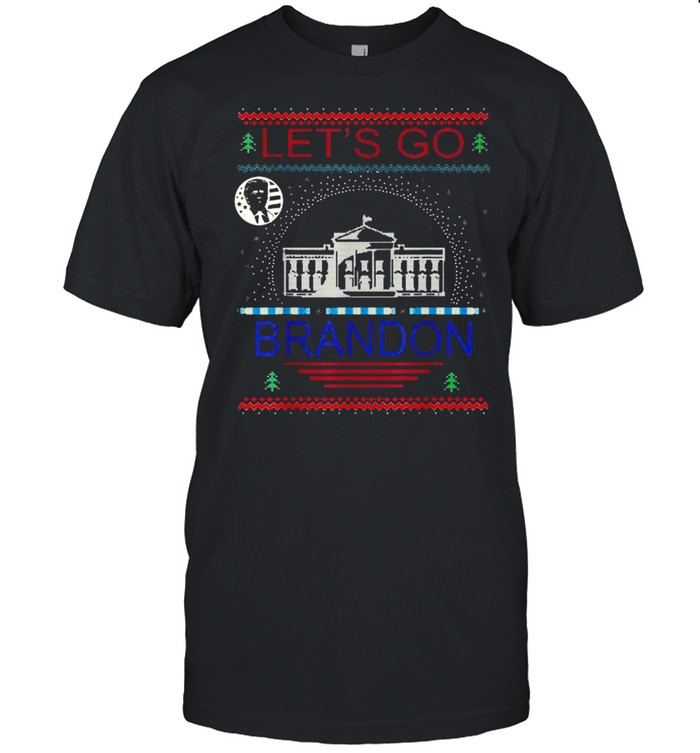 Let’s Go Brandon President Trump White House Ugly Christmas shirt