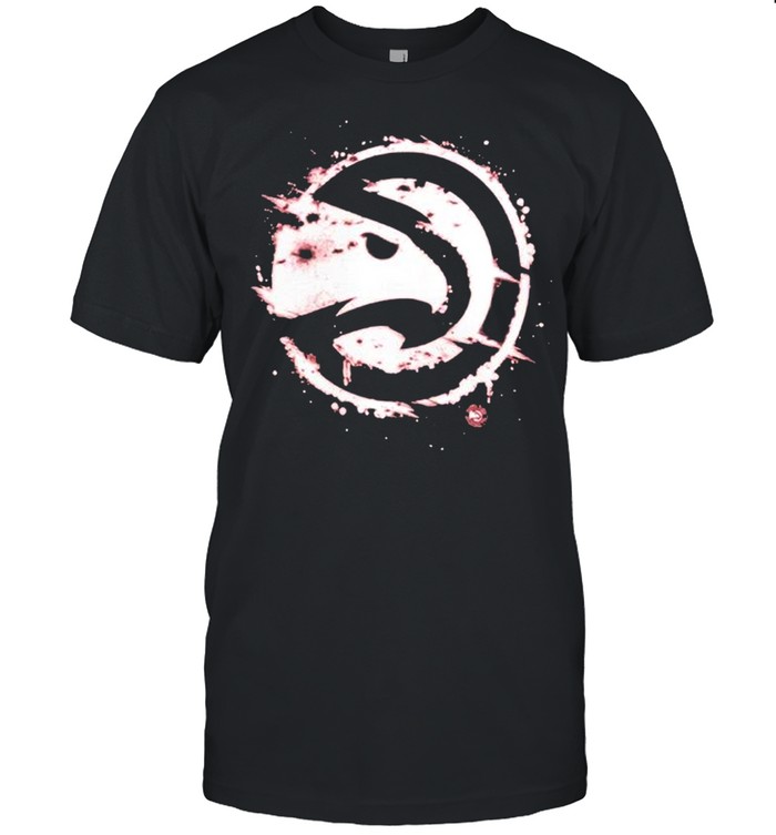 Atlanta Hawks Iconic Splatter Graphic Shirt