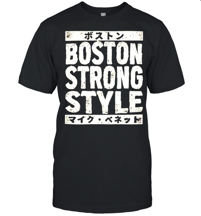 boston strong style shirt