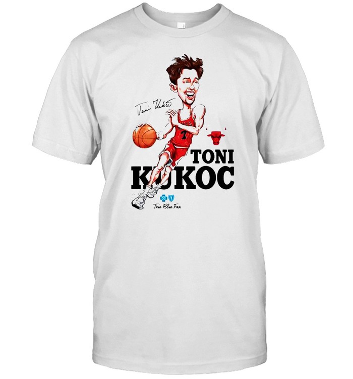 chicago Bulls Toni Kukoc siganture shirt