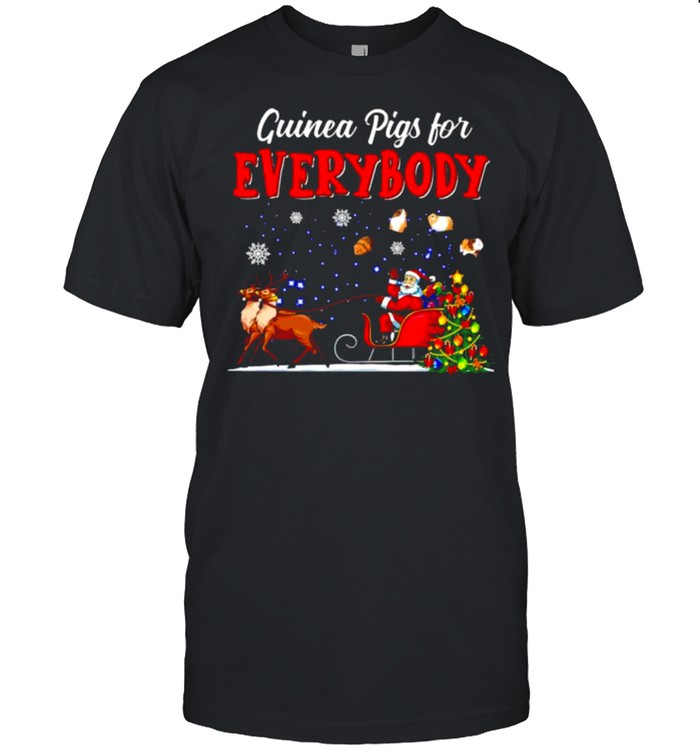 guinea pigs for everybody Christmas shirt