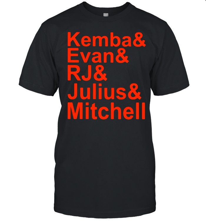 Kemba And Evan And Rj And Julius And Mitchell T-shirt