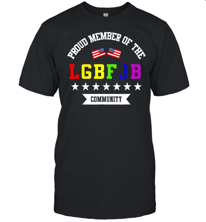 LGBFJB Proud Member Community Pride US FLAG shirt