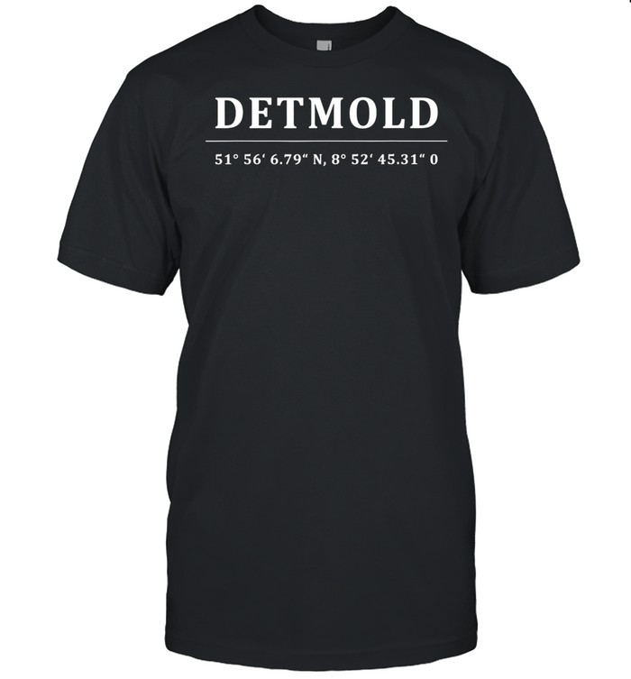 Detmold Koordinaten Shirt