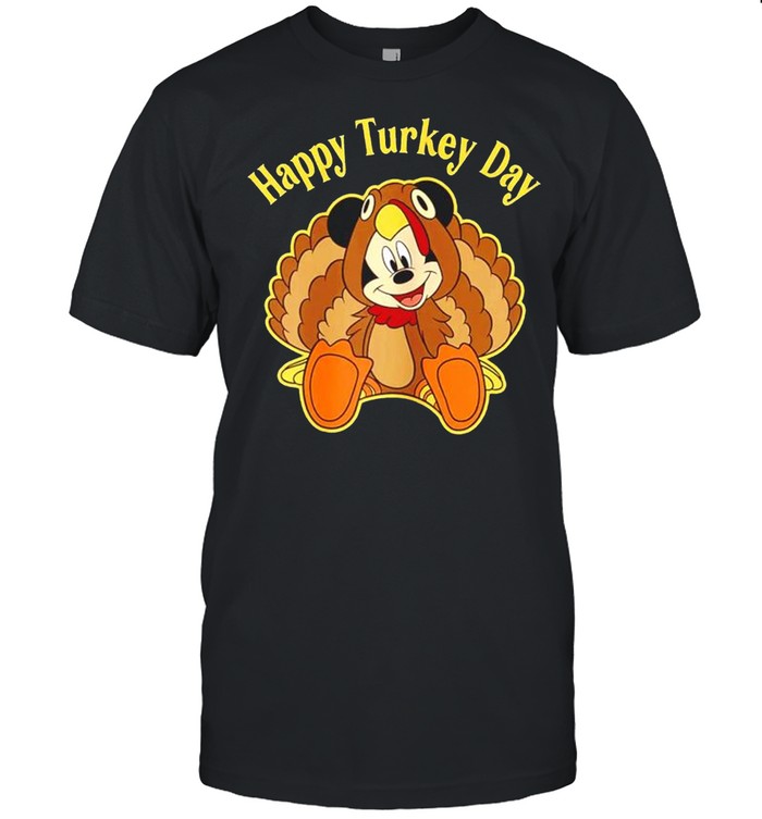 Disney Mickey And Friends Thanksgiving Mickey Turkey shirt