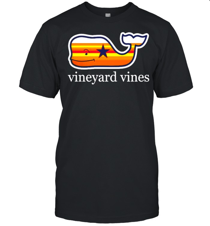 Houston Astros Vineyard Vines Filled In Whale shirt