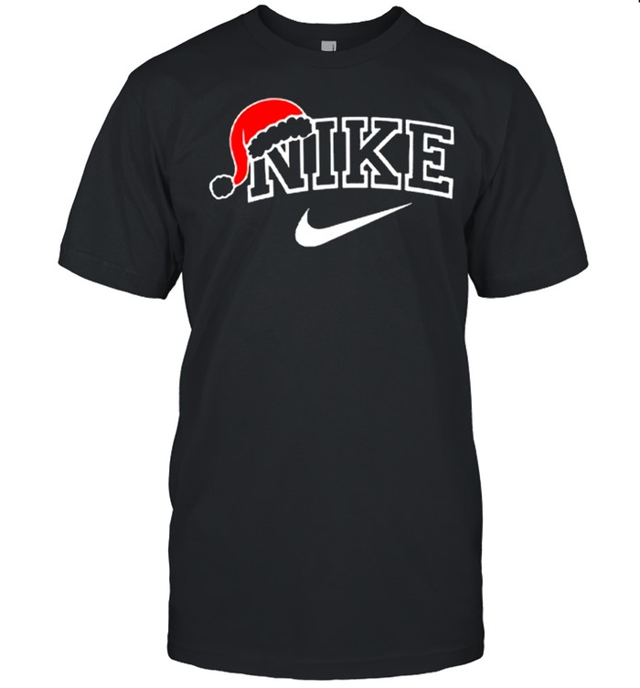 Santa Hat Nike Believe Christmas Sweatshirt