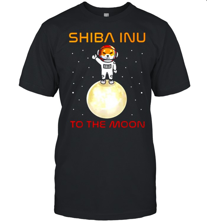 Shiba Inu to the moon shirt