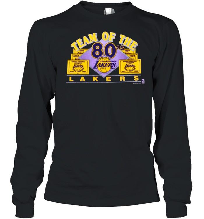 1988 Los Angeles Lakers World Champions  Long Sleeved T-shirt