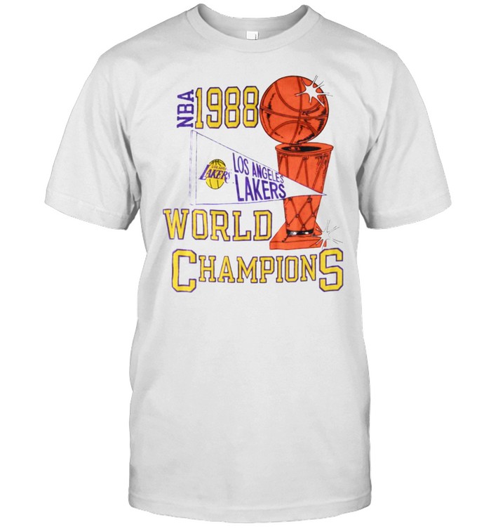 1988 Los Angeles Lakers World Champions tShirt