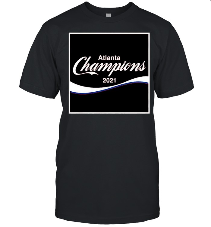 Awesome atlanta Braves champions 2021 Cocacola logo shirt