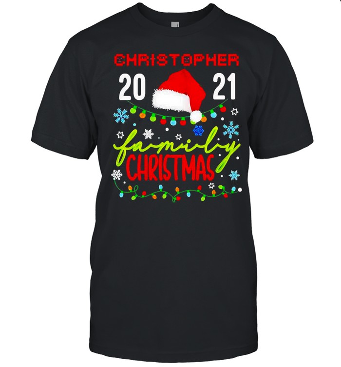 Christopher Christmas Family 2021 Sweater Shirt