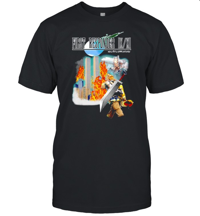 Final fantasy 9 11 fiest responder shirt