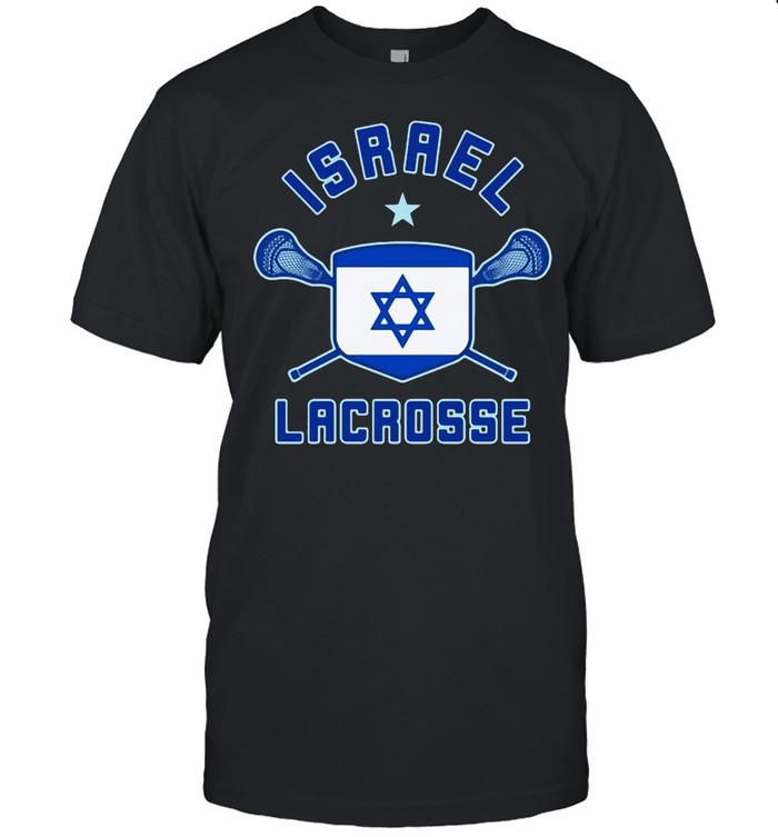 Israel Lacrosse Israeli Flag Lax Hoody T-shirt