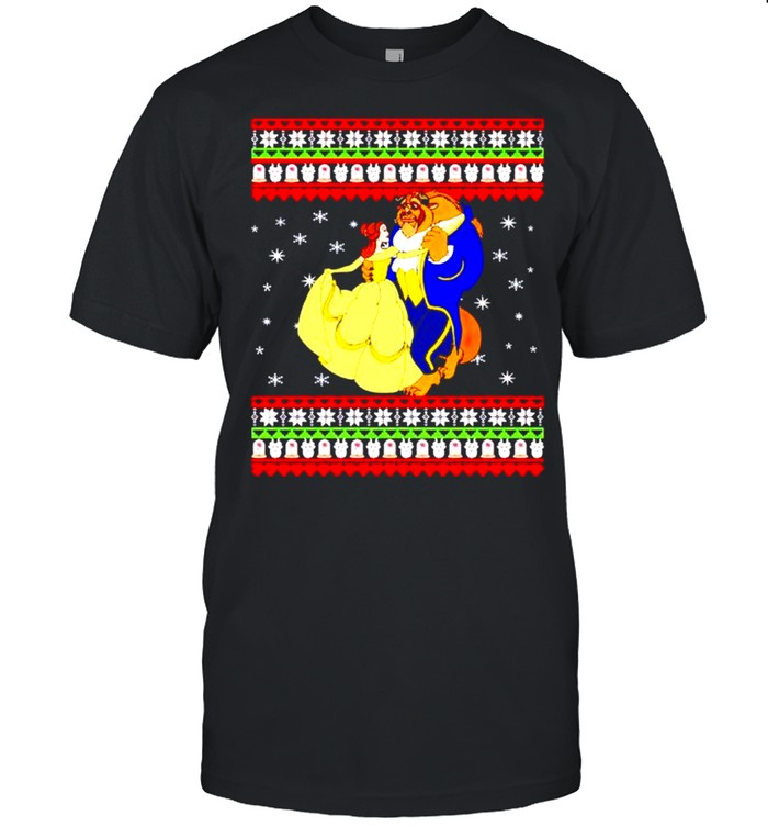 Original beauty and the Beast ugly Christmas sweater