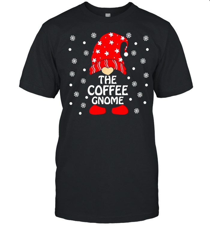 The Coffee Gnome Matching Family Christmas Pajamas Costume Shirt