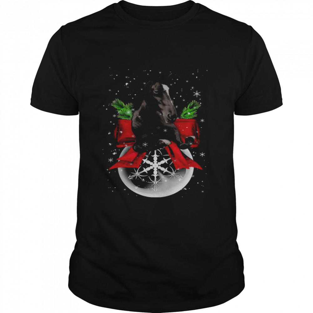 Horse Crystal Christmas Sweater T-shirt