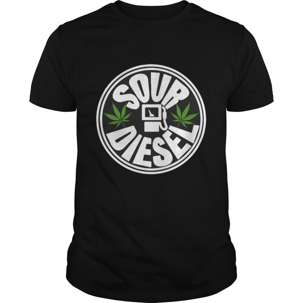 Sour Diesel Cannabis Medical Smoke Weed Support Pullover T-shirt