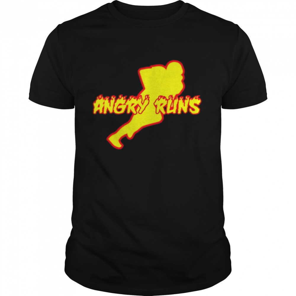 Angry Runs Good Morning Football Fans 2021 T-Shirt