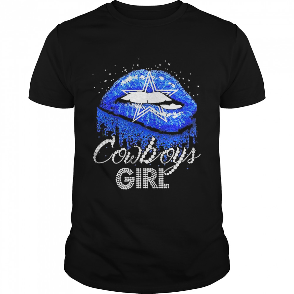 Lip Cowboys Girl Diamond Shirt