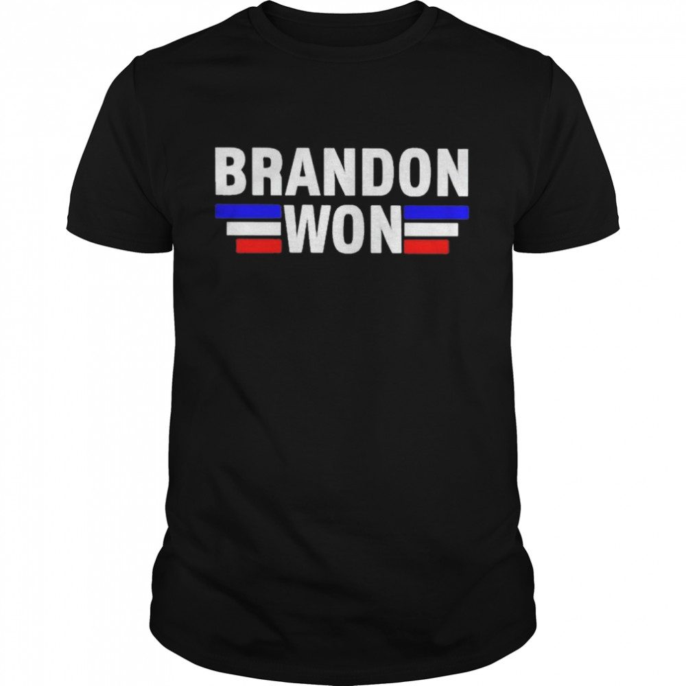 brandon won president shirt