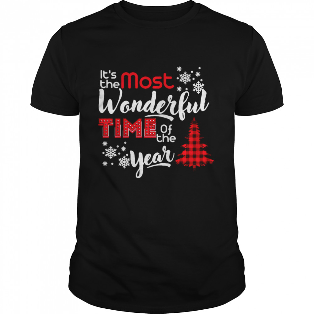 It’s The Most Wonderful Time Of The Year Christmas T-shirt