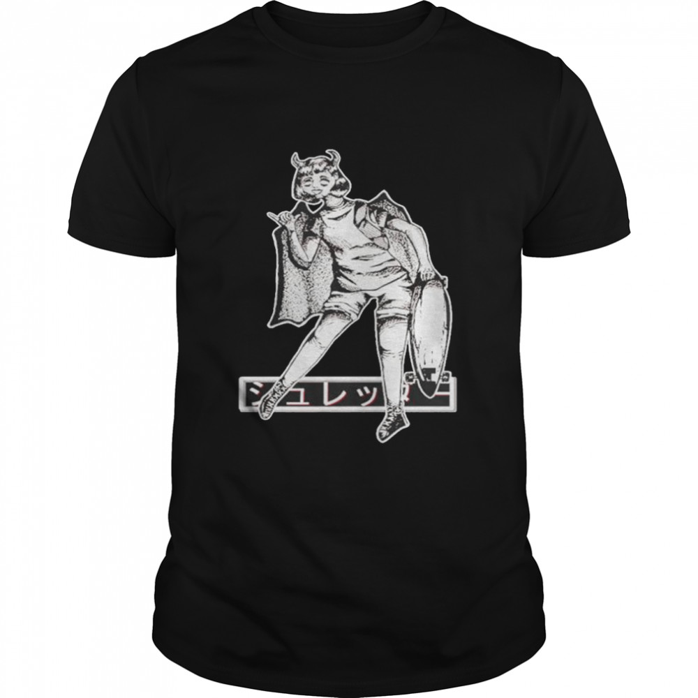 Shredder Girl graphic shirt