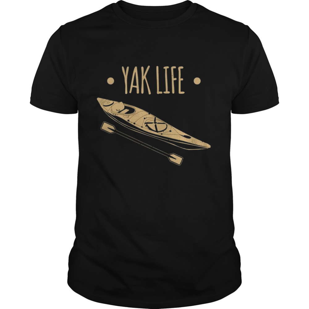 Kayaking Life Kayak Boat Vintage Kayaking Kayaker Shirt