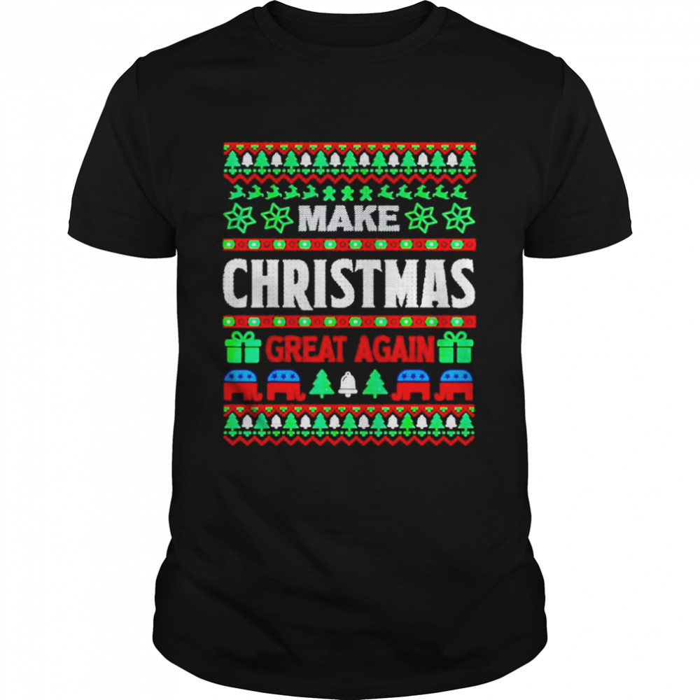 Original democrat make Christmas great again Christmas sweater