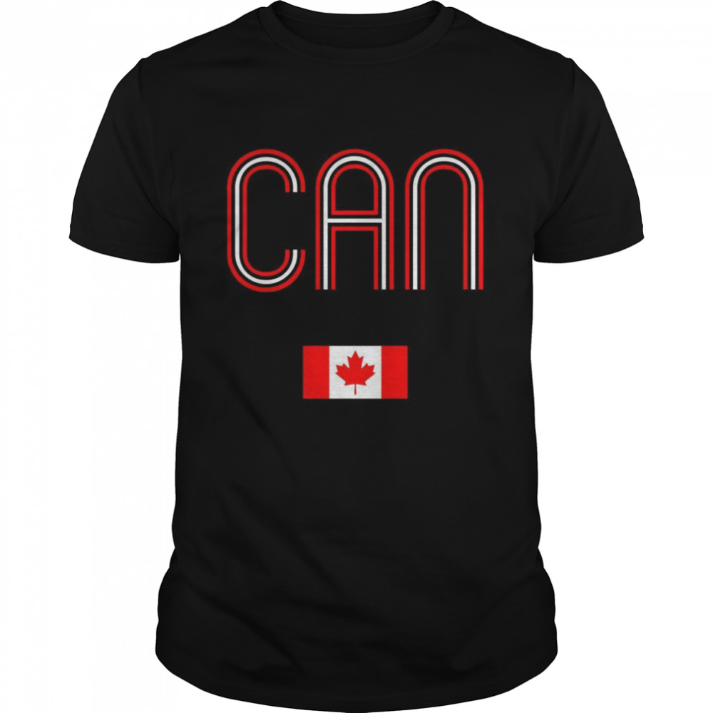 RETRO Canada FLAG COUNTRY CODE PROUD Canadian ROOTS Vintage Shirt