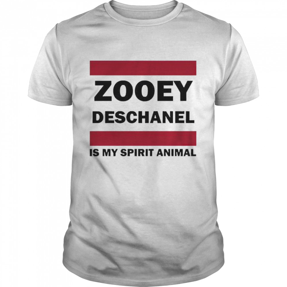 Zooey Deschanel Is My Spirit Animal Funny Popular T-shirt