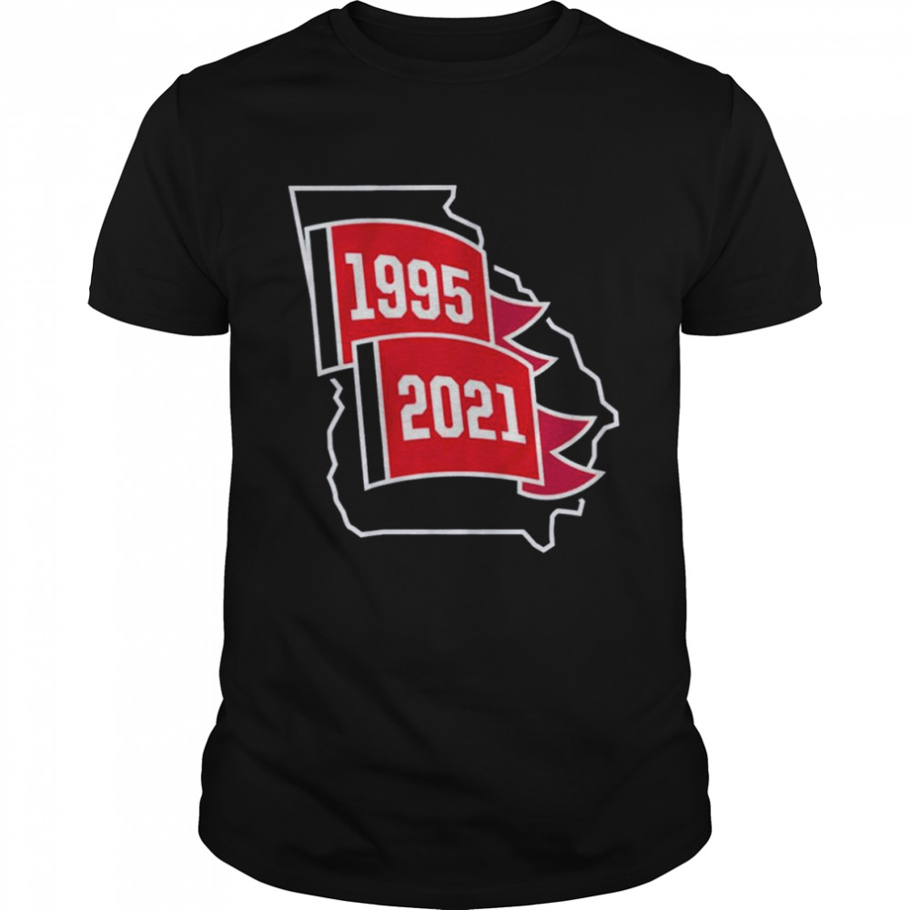 Atlanta 1995 and 2021 shirt