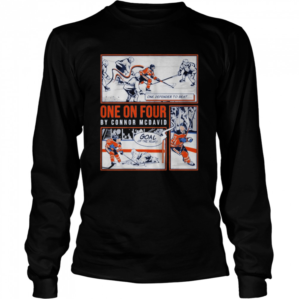 Connor Mcdavid One On Four shirt Long Sleeved T-shirt